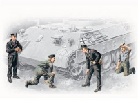 Збірні фігурки ICM Екіпаж німецького танка, 1943-1945 рр. 1:35 (ICM35211)