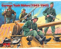 Збірні фігурки ICM Водії німецького танка, 1942-1945 рр. 1:35 (ICM35634)