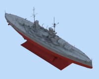 Сборная модель ICM Немецкий линейный корабль Grosser Kurfurst, IМВ 1:350 (ICMS002)