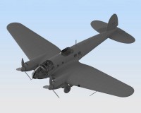 Сборная модель ICM Немецкий бомбардировщик He 111H-16, IIМВ 1:48 (ICM48263)