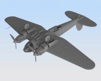 Збірна модель ICM Німецький бомбардувальник He 111H-16, IIСВ 1:48 (ICM48263)