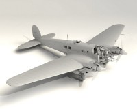 Сборная модель ICM Немецкий бомбардировщик He 111H-20, IIМВ 1:48 (ICM48264)