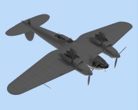 Сборная модель ICM Немецкий бомбардировщик He 111H-3, IIМВ 1:48 (ICM48261)