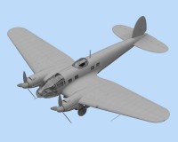 Сборная модель ICM Немецкий бомбардировщик He 111H-6 Северная Африка, IIМВ 1:48 (ICM48265)