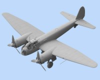 Сборная модель ICM Немецкий бомбардировщик Ju 88A-11, IIМВ 1:48 (ICM48235)