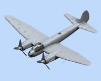 Сборная модель ICM Немецкий бомбардировщик Ju 88A-14, IIМВ 1:48 (ICM48234)