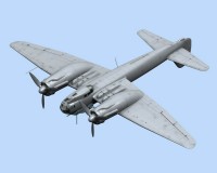 Сборная модель ICM Немецкий бомбардировщик Ju 88A-14, IIМВ 1:48 (ICM48234)