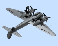 Збірна модель ICM Бомбардувальник країн Осі Ju 88A-4, IIСВ 1:48 (ICM48237)