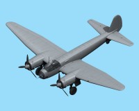 Сборная модель ICM Немецкий бомбардировщик Ju 88A-5, IIМВ 1:48 (ICM48232)