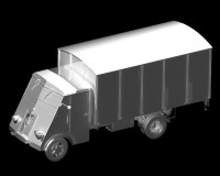 Сборная модель ICM Немецкий санитарный грузовик Lastkraftwagen 3,5 t AHN с закрытым кузовом, IIМВ 1:35 (ICM35417)