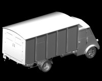 Збірна модель ICM Німецька санітарна вантажівка Lastkraftwagen 3,5 t AHN з закритим кузовом, IIСВ 1:35 (ICM35417)