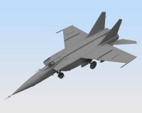 Сборная модель ICM Советский самолет-разведчик МиГ-25РБ 1:72 (ICM72173)