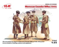 Сборные фигурки ICM Марокканские гумьеры-стрелки, 1943 г. 1:35 (ICM35565)