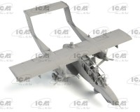 Сборная модель ICM Американский легкий штурмовик и самолет наблюдения OV-10D+ Bronco 1:48 (ICM48301)