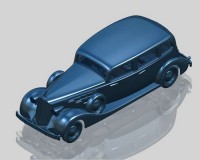 Збірна модель ICM Автомобіль радянського керівництва Packard Twelve (Model 1936) з пасажирами, IIСВ 1:35 (ICM35535)