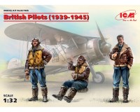 Збірні фігурки ICM Пілоти ВВС Великобританії, 1939-1945 рр. 1:32 (ICM32105)