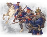 Сборные фигурки ICM Прусская пехота, франко-прусская война 1870-1871 гг. 1:35 (ICM35012)