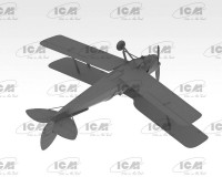 Сборная модель ICM Британский учебный самолет DH.82A Tiger Moth с кадетами RAF 1:32 (ICM32037)