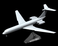 Збірна модель ICM Радянський пассажирський літак Іл-62М 1:144 (ICM14405)