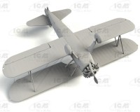 Сборная модель ICM Американский учебный самолет Stearman PT-13/N2S-2/5 Kaydet, IIМВ 1:32 (ICM32052)