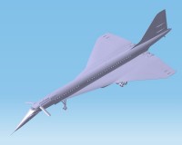 Сборная модель ICM Советский сверхзвуковой пассажирский самолет Ту-144 1:144 (ICM14401)