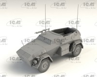 Сборная модель ICM Немецкий бронеавтомобиль Sd.Kfz. 247 Ausf.B с пулеметом MG 34, IIМВ 1:35 (ICM35112)