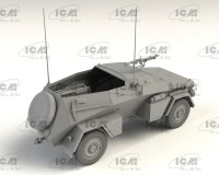 Сборная модель ICM Немецкий бронеавтомобиль Sd.Kfz. 247 Ausf.B с пулеметом MG 34, IIМВ 1:35 (ICM35112)