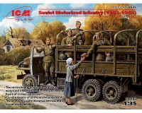 Збірні фігурки ICM Радянська моторизована піхота, 1943-1945 рр. 1:35 (ICM35635)