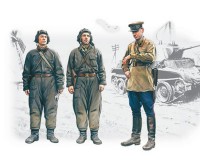 Збірні фігурки ICM Екіпаж радянського танка, 1939-1942 рр. 1:35 (ICM35181)