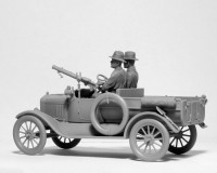 Сборная модель ICM Автомобиль Model T 1917 LCP с экипажем ANZAC 1:35 (ICM35668)