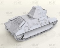 Сборная модель ICM Французский легкий танк FCM 36 с французским танковым экипажем, IIМВ 1:35 (ICM35338)