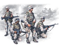 Сборные фигурки ICM Элитные войска США в Ираке, 2001 г. 1:35 (ICM35201)