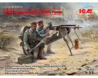 Збірні фігурки ICM Німецький кулеметний розрахунок MG08, IСВ 1:35 (ICM35711)