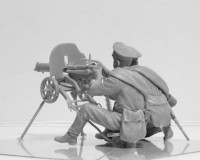 Сборные фигурки ICM Русский пулеметный расчет Maxim MG, IМВ 1:35 (ICM35698)