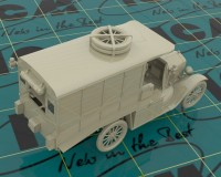 Сборная модель ICM Автомобиль американской санитарной службы Model T 1917 раннего образца, IМВ 1:35 (ICM35665)