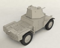Сборная модель ICM Немецкий бронеавтомобиль Panzerspahwagen P 204(f) с башней CDM, IIМВ 1:35 (ICM35377)