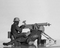 Сборные фигурки ICM Немецкий пулеметный расчет MG08, IIМВ 1:35 (ICM35645)