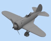 Збірна модель ICM Винищувач І-16 тип 24 і пілоти, 1939-42 рр. 1:32 (ICM32007)