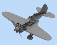 Сборная модель ICM Истребитель И-16 тип 24 и пилоты, 1939-42 гг. 1:32 (ICM32007)