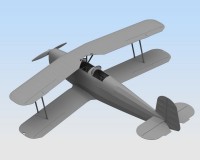 Збірна модель ICM Німецький навчальний літак Bucker Bu 131B, IIМВ 1:32 (ICM32031)