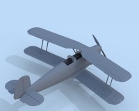 Сборная модель ICM Немецкий учебный самолет Bucker Bu 131D, IIМВ 1:32 (ICM32030)
