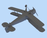 Збірна модель ICM Німецький навчальний літак Bucker Bu 131D, IIМВ 1:32 (ICM32030)