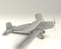 Сборная модель ICM Японский учебный самолет Ki-86a/K9W1 Cypress, IIМВ 1:32 (ICM32032)