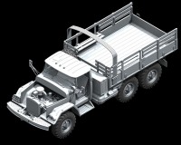 Сборная модель ICM Советский грузовик ЗиЛ-131 с мотопехотой 1:35 (ICM35516)