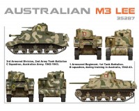 Збірні фігурки MiniArt Австралійський танк Australian M3 Lee. Interior Kit 1:35 (MA35287)