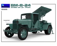 Збірна модель MiniArt БМ-8-24 на базі 1,5-тонної вантажівки 1:35 (MA35259)