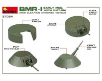 Сборная модель MiniArt БМР-1 ранних выпусков с KMT-5M 1:35 (MA37034)