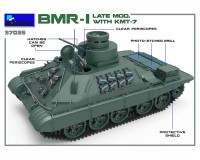 Сборная модель MiniArt БМР-1 поздних выпусков с KMT-7 1:35 (MA37039)