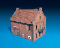 Збірна модель MiniArt будівлі з гаражем 1:72 (MA72031)