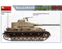 Сборная модель MiniArt Болгарский танк Maybach T-IV H 1:35 (MA35328)